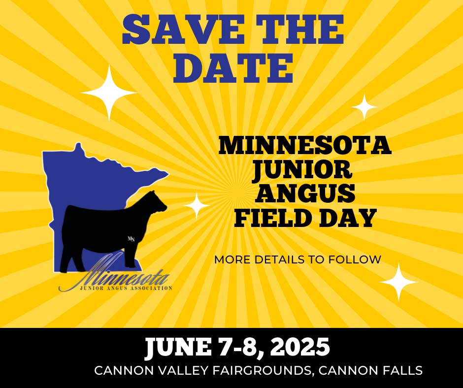 Save the Date MN Jr Angus Field Day
