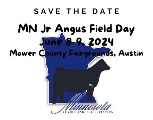 Save the Date MN Jr Angus Field Day